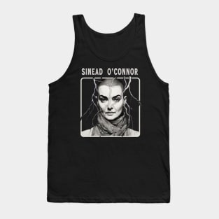 Sinead O'Connor / Retro Aesthetic Design Tank Top